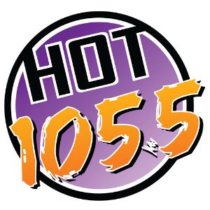 Logo of radio station Hot 105.5 KKOY-FM