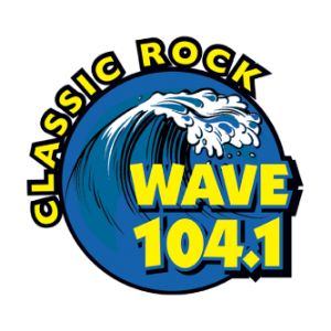 Logo of radio station WYAV Wave 104.1 FM