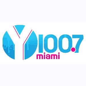 Logo de la station de radio Y100.7 Miami
