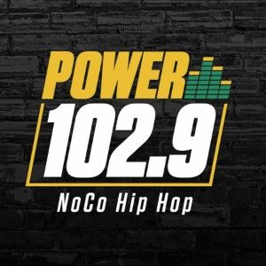 Logo of radio station Power 102.9 NoCo