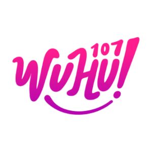 Logotipo de la emisora ​​de radio WUHU 107.1 FM