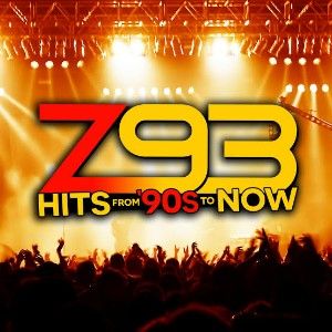 Logotipo de la emisora ​​de radio Z93 WJZQ 92.9 FM