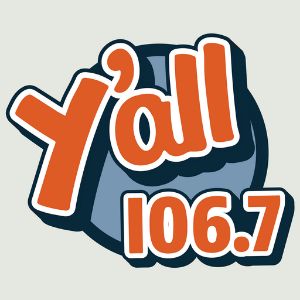 Logotipo de la emisora ​​de radio Y'all 106.7