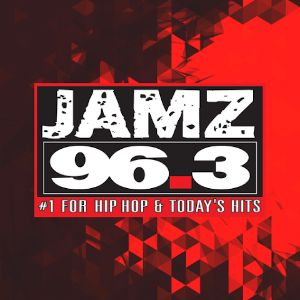 Logotipo de la emisora ​​de radio JAMZ 96.3 WAJZ