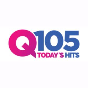 Logo of radio station Q105 WQGN 105.5 FM