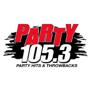 Logo of radio station Party 105.3 WPTY