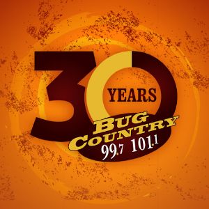 Logo de la station de radio BUG COUNTRY 99.7 WBGK