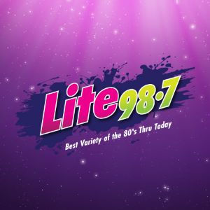 Logotipo de la emisora ​​de radio Lite 98.7 WLZW