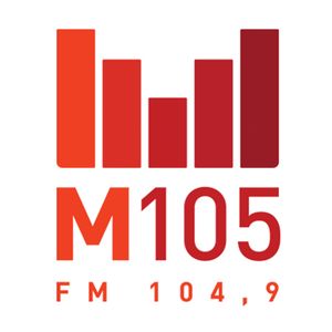 Logo of radio station CFXM M105
