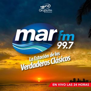 Logotipo de la emisora ​​de radio Mar FM 99.7
