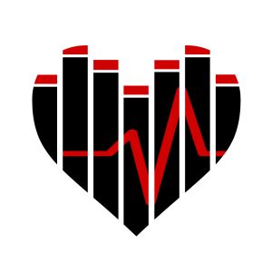Logo of radio station Metal Heart Radio