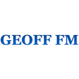 Logotipo de la emisora ​​de radio Geoff FM