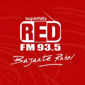 Logo of radio station 93.5 Red FM