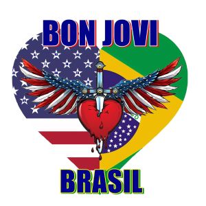 Logo of radio station Rádio Bon Jovi Brasil