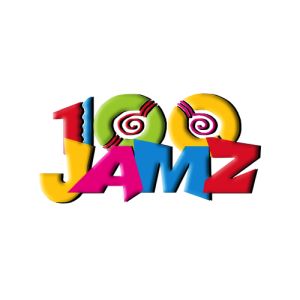 Logo of radio station 100 JAMZ