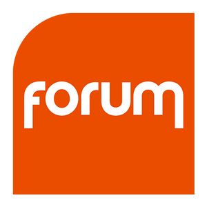 Logotipo de la emisora ​​de radio Forum FM - 70s