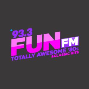 Logo of radio station 93.3 Fun FM