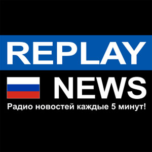 Logo of radio station Replay News Русский