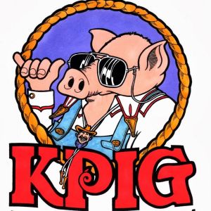 Logotipo de la emisora ​​de radio KPIG-FM