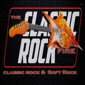Logotipo de la emisora ​​de radio Classic Rock Fire