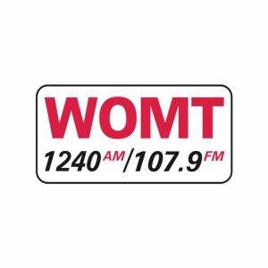 Logo of radio station WOMT
