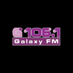 Logo of radio station Galaxy FM 106.1
