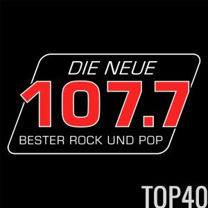 Logotipo de la emisora ​​de radio DIE NEUE 107.7 – TOP 40