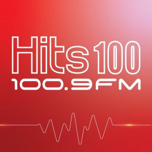 Logo of radio station Hits 100 FM