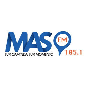 Logo of radio station Mas FM 105.1