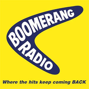 Logo de la station de radio Boomerang Radio