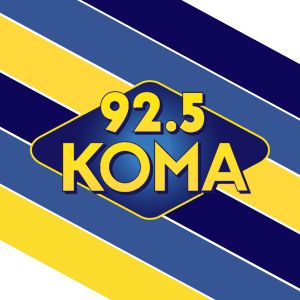 Logo of radio station 92.5 KOMA