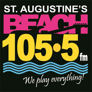 Logotipo de la emisora ​​de radio Beach 105.5