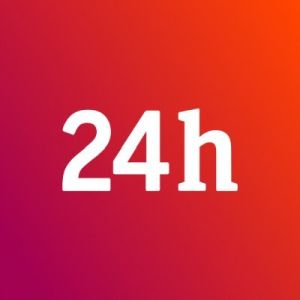 Logotipo de la emisora ​​de radio Canal 24 horas