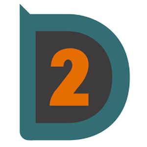 Logo of radio station D2 Relax