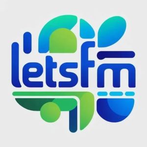 Logo of radio station LetsFM