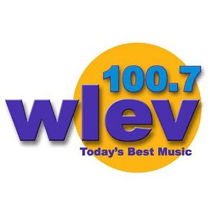 Logo of radio station 100.7 WLEV