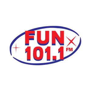 Logotipo de la emisora ​​de radio WTGA Fun 101.1 FM