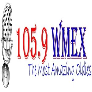 Logo of radio station WMEX 105.9 FM