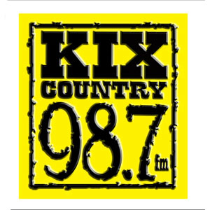Logo of radio station Kix Country 98.7