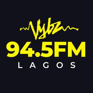 Logotipo de la emisora ​​de radio Vybz 94.5 FM