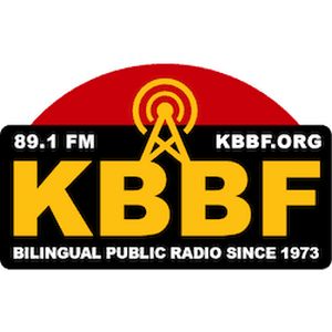 Logo of radio station KBBF Radio 89.1 FM
