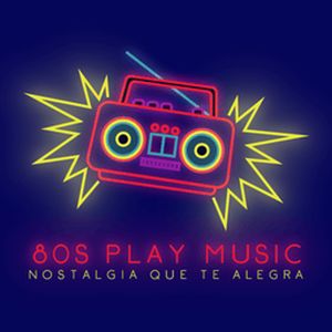 Logotipo de la emisora ​​de radio 80s Play Músic