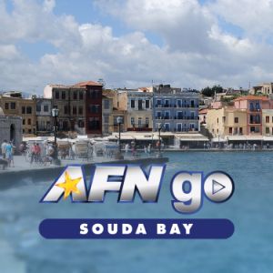 Logo of radio station AFN Go Souda Bay