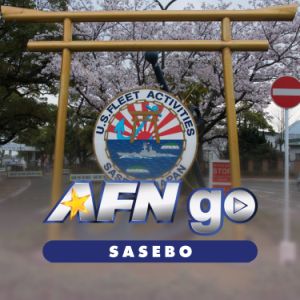 Logo of radio station AFN Go Sasebo