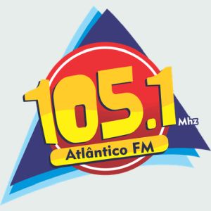 Logo de la station de radio Atlântico FM 105.1