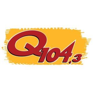 Logotipo de la emisora ​​de radio Q104.3