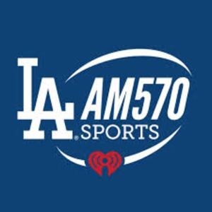 Logotipo de la emisora ​​de radio KLAC AM 570 LA Sports