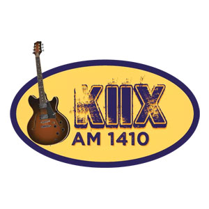 Logotipo de la emisora ​​de radio KIIX AM 1410
