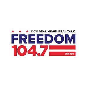 Logo of radio station  W284CQ Freedom 104.7
