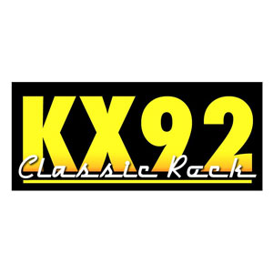 Logo of radio station KX 92